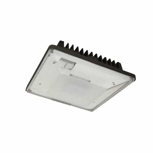 MaxLite 52W LED Canopy Light, Canopy Distribution, 6902 lm, 347V-480V, 4000K