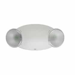 .6W LED Emergency Light, 2 Heads, Remote Capable 