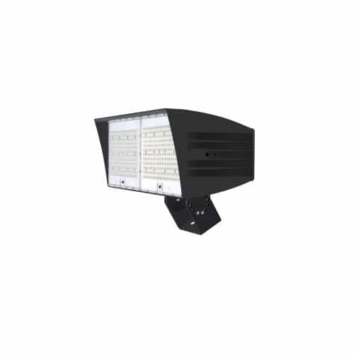 MaxLite 310W LED XLarge Flood Light w/ Trunnion & 7-Pin, Wide, 39600 lm, 347V-480V, 5000K