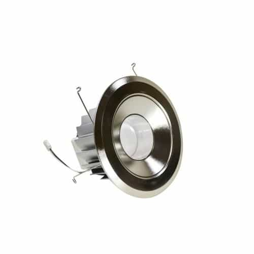 MaxLite 6" 13W LED Recessed Downlight, 65W Inc. Retrofit, Dim, 600 lm, 120V, 3000K, Nickel