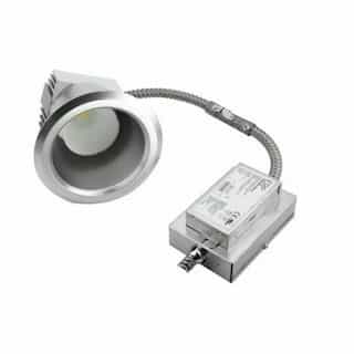 4-in 28W LED Recessed Downlight, Dimmable, 2000 lm, 120V-277V, 4000K, Gray