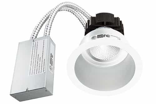 MaxLite 20W 4 Inch LED Recessed Downlight Retrofit, Dimmable, 4000K, Silver