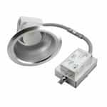 4000K, 29W 6 Inch LED Recessed Downlight Retrofit, Dimmable, Silver