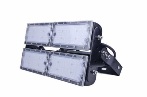 MaxLite 135W High-Output LED High Bay Fixture, 480V, 55 Degree Angle, 5000K, Gray