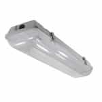 30W 4000K LED Vapor Tight Linear Fixture 24-Inch Universal Voltage