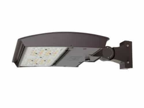 MaxLite 100W LED Flood Light, Type 3M, Flexible, 277-480V, CCT Select