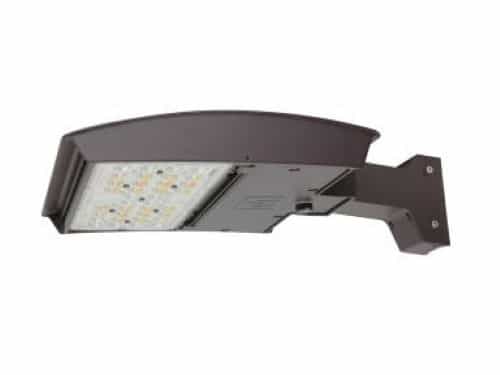 MaxLite 100W LED Area Light, Type 5S, Straight, 277V-480V, CCT Select