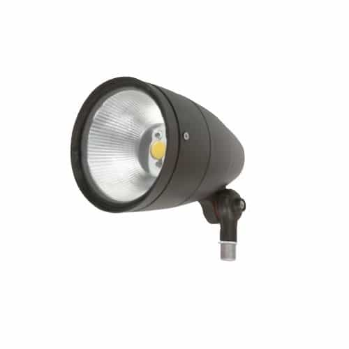 MaxLite 30 Watt 5000K LED Bullet Flood Light, 3000K, Bronze