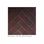Napoleon 36-in Decorative Panel for Ascent X Fireplace, Red Herringbone