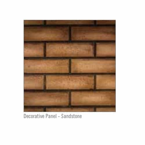 Napoleon Decorative Panel for High Definition 81 Fireplace, Sandstone