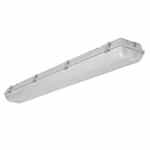 52W 4-ft LED Vapor Tight Linear Fixtures, Dimmable, 6266 lm, 4000K