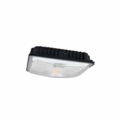 NaturaLED 28W Slim Canopy Light, 10x10, Dimmable, 120V-277V, 5000K, Black