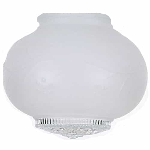 Nuvo 5.56-in Decorative Hall Glass Shade, Frosted