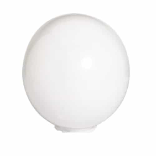 Nuvo 12-in Acrylic Globe, White