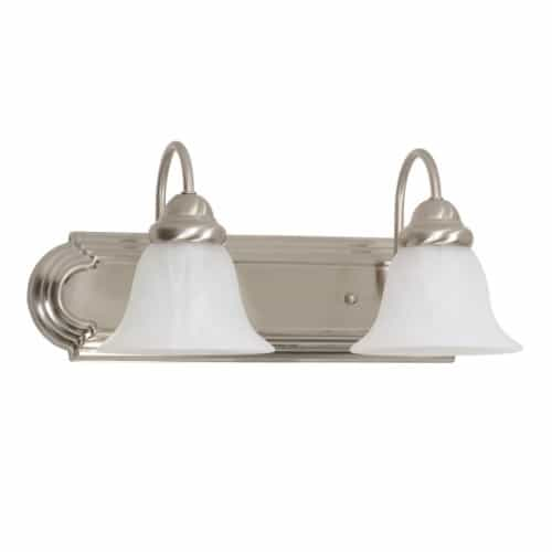 Nuvo 100W 18" Ballerina Vanity Light, Brushed Nickel