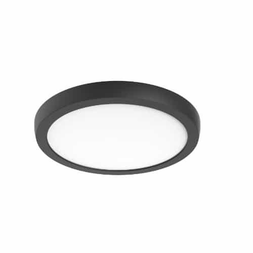 Nuvo 12-in 19.5W Blink Pro Surface Mount, Round, 120V-277V, CCT Select, BLK