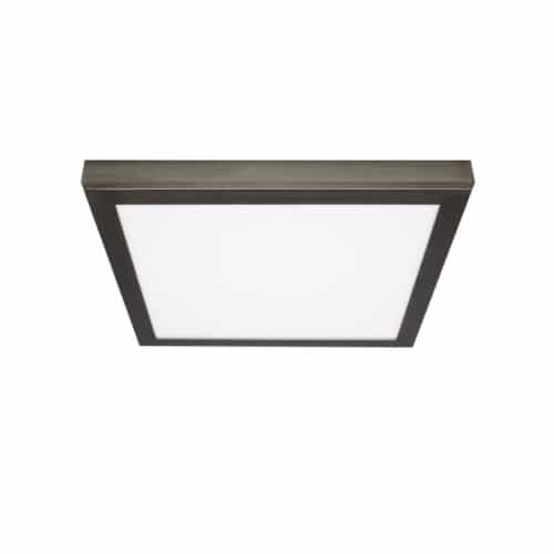 Nuvo 12-in 19.5W Square Blink Pro LED Surface Mount, 1470 lm, 120V. 