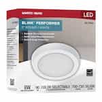 5-in 8W Round Blink Performer Fixture, 730 lm, 120V, 5-CCT, White