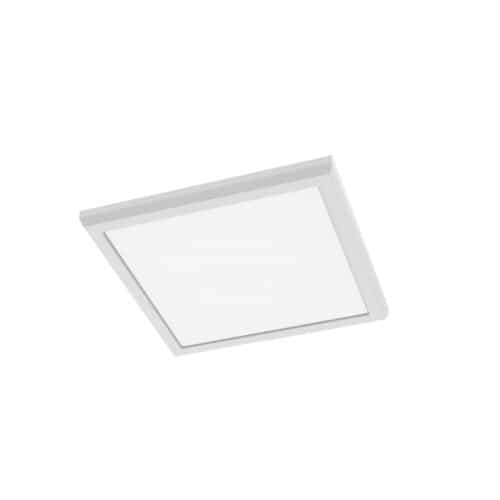 Nuvo 9-in 11W Square Blink Performer Fixture, 1100 lm, 120V, 5-CCT, White