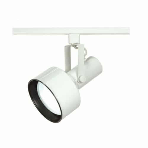 Nuvo 150W Track Light, R40, Step Cylinder, 1-Light, White