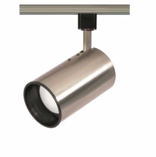 Nuvo 50W Track Light, R20, Straight Cylinder, 1-Light, Brushed Nickel