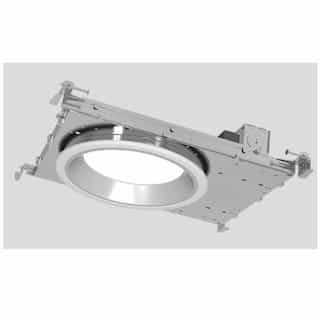 8-in 40/60W NYX Downlight, NC, Wall Wash, 120V, Selectable CCT, WW
