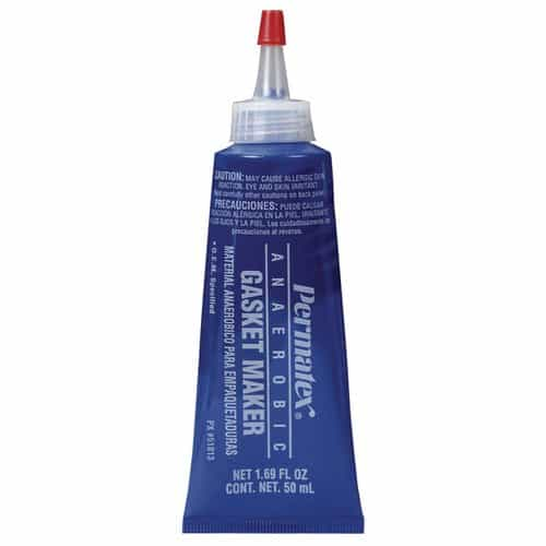 Permatex Anaerobic Gasket Maker, 50 mL Bottle, Red