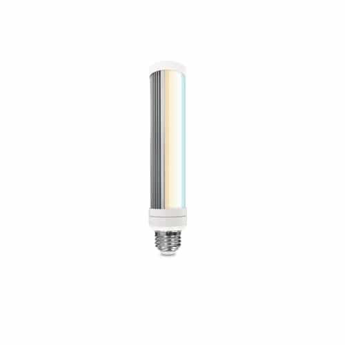 NovaLux 11W LED T10 Bulb, 24W CFL Retrofit, Direct Wire, E26, 1400 lm-1500 lm, Selectable CCT