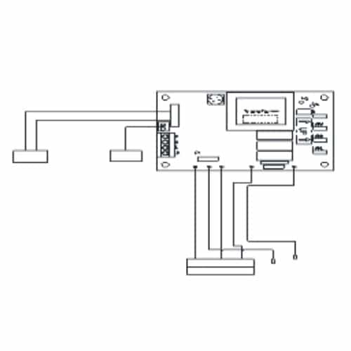 Qmark Heater Control Power Board for HT Series Wall Heater, 120V