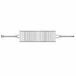 3-ft 750W Heating Element For 2503WB Baseboards/J758B Convector, 208V