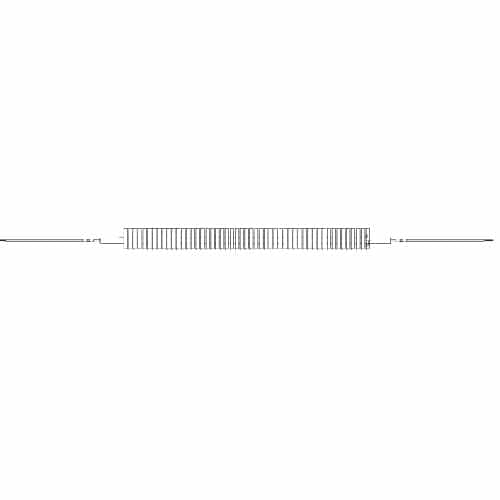 Qmark Heater 4-ft 1000W Heating Element For Model J1003B Convectors, 600V