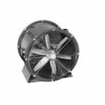 Direct Drive Cooling Fan, Low-Stand, 18" Fan Blade, 1/4 HP, 115/230V