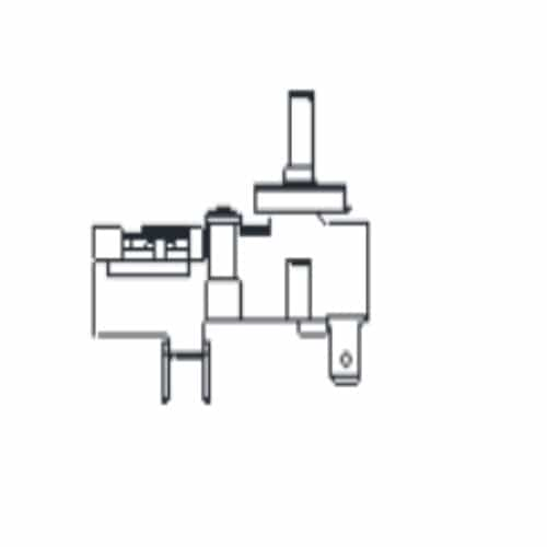 Qmark Heater Replacement Thermostat for C2500 and 2500 Series Heater