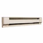 4-ft  1000W Commercial Baseboard Heater, High Alt, 4.8A, 208V, White