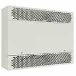 Qmark Heater 35-in 5kW Cabinet Unit Heater, 17065 BTU/H, 480V, White