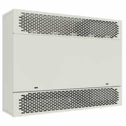 Qmark Heater 45-in 10kW Cabinet Unit Heater, 34130 BTU/H, 480V, White