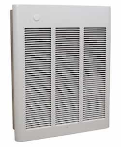 Qmark Heater 2000W/4000W Commercial Fan-Forced Wall Heater, 208V 1-Phase White