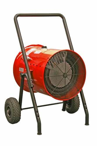 Qmark Heater 51180 BTU/H Portable Electric Blower, 15kW, 3 Ph, 36.3A, 240V