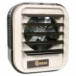 Qmark Heater 3KW 347V Garage Unit Heater 1-Phase Almond