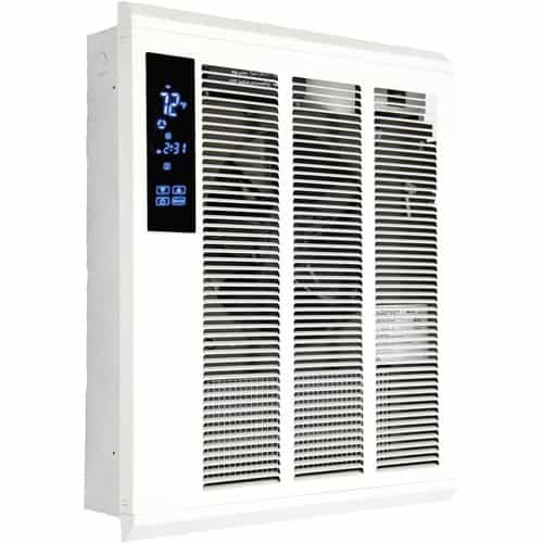 Qmark Heater Up to 4000W at 208V, Commercial Smart Wall Heater w/ Remote, White