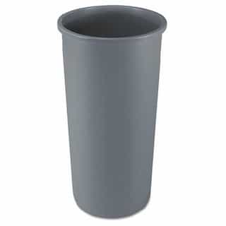 Untouchable Gray 22 Gal Round Container