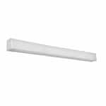 4-ft 40W Stairwell Light w/ BBU & MS, 120V-277V, 4000K, White