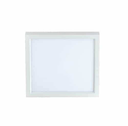 Royal Pacific 13-in 20W LED Flush Mount, Square, 988 lm, 120V, 3000K, White