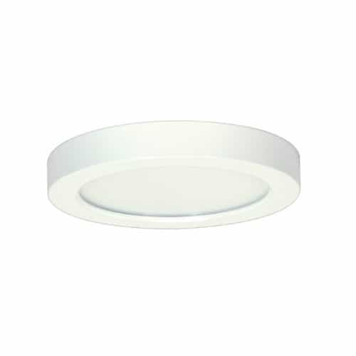 Royal Pacific 7-in 14W LED Retrofit Slim Disk Light, Round, 920 lm, 120V, 4000K, BRZ