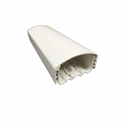 Rectorseal 6.5-ft Cover Guard Lineset Cover Duct, 3-in Diameter, White