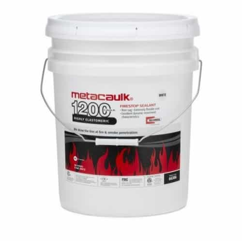 Rectorseal 5 Gal. Metacaulk 1200 Firestop Sealant, Caulk Grade, White