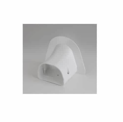 Rectorseal 3.5-in Fortress Lineset Cover Soffit Inlet, White
