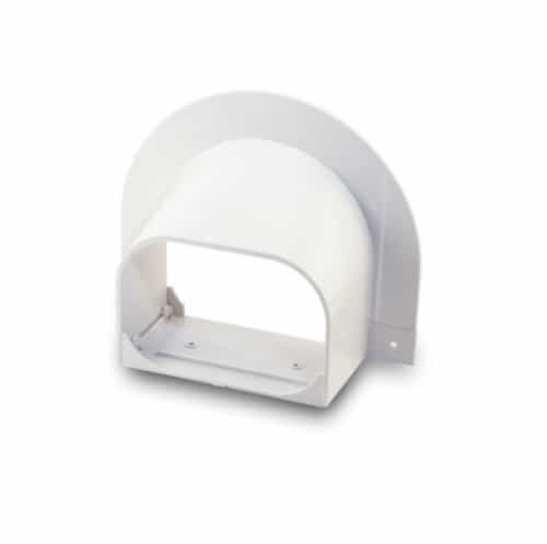 Rectorseal 6-in Fortress Lineset Cover Soffit Inlet, White