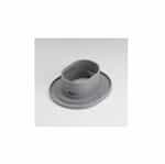 Rectorseal 4.5-in Fortress Lineset Cover Wall Flange, Gray