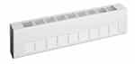 500W Architectural Baseboard, Standard Density, 240 V, Silica White